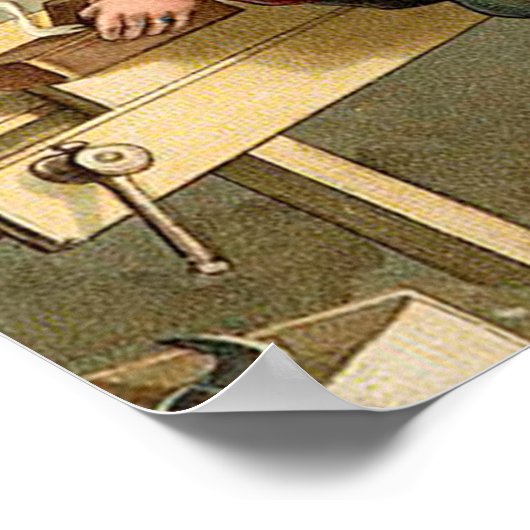  kerstworkshop voor kerstmis poster (Hoek)