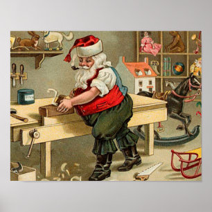 kerstworkshop voor kerstmis poster