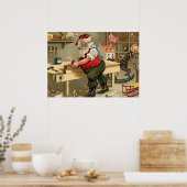  kerstworkshop voor kerstmis poster (Keuken)