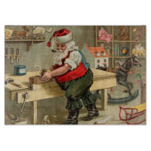 kerstworkshop voor kerstmis snijplank (Voorkant)