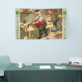 kerstworkshop voor kerstmis spandoek (Beurs)