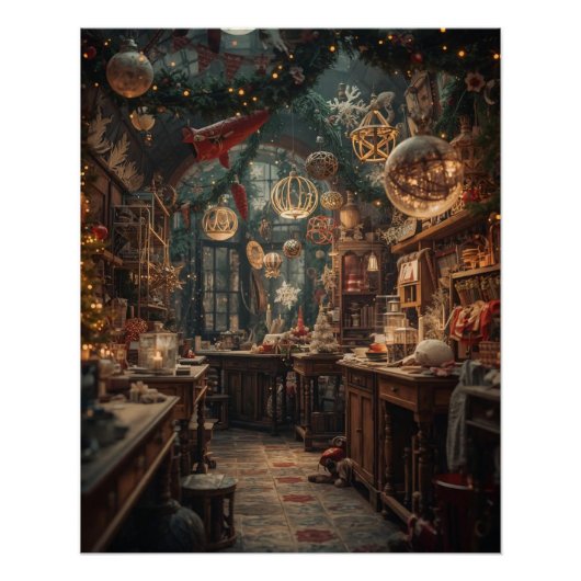 Kerstworkshopposter Perfect Poster (Voorkant)