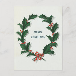 Kerstworsteling Feestdagenkaart