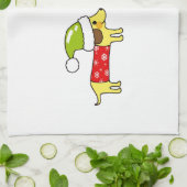 kerstworstjes theedoek (Gevouwen)