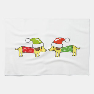 kerstworstjes theedoek