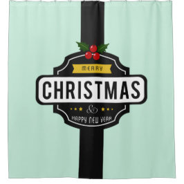 Kerstwtsgordijn Douchegordijn