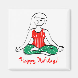 KerstYoga Magnet