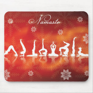 KerstYoga Muismat