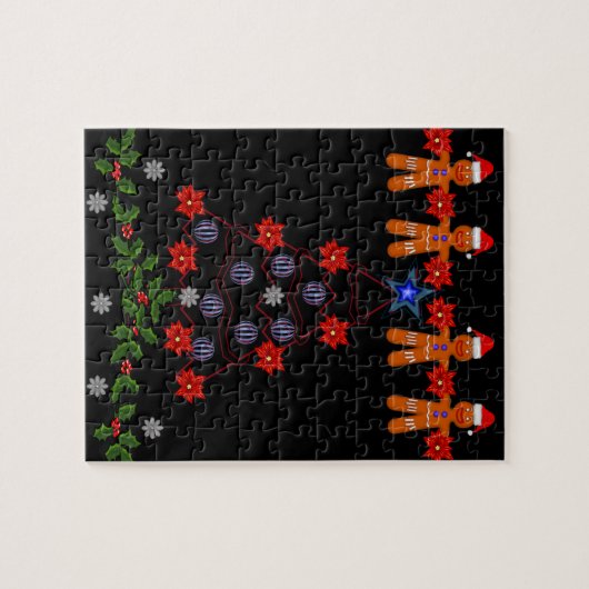 Kerstzaag Puzzle Legpuzzel (Horizontaal)