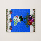 Kerstzaag Puzzle Legpuzzel (Horizontaal)