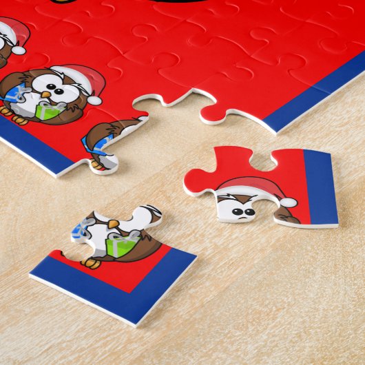 Kerstzaag Puzzle Legpuzzel (Zijkant)