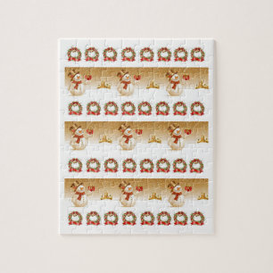 Kerstzaag Puzzle Legpuzzel