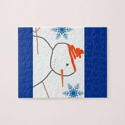 Kerstzaag Puzzle Legpuzzel (Horizontaal)