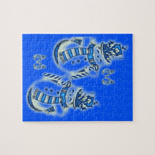 Kerstzaag Puzzle Legpuzzel (Horizontaal)