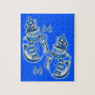 Kerstzaag Puzzle Legpuzzel