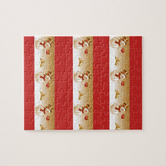 Kerstzaag Puzzle Legpuzzel (Horizontaal)