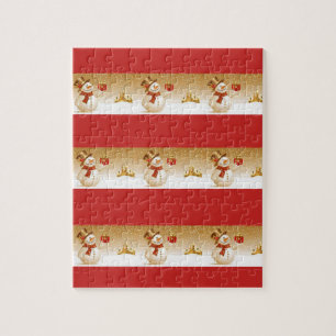 Kerstzaag Puzzle Legpuzzel