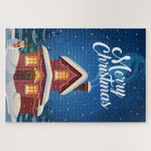 Kerstzaag Puzzle Legpuzzel (Horizontaal)