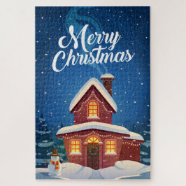 Kerstzaag Puzzle Legpuzzel