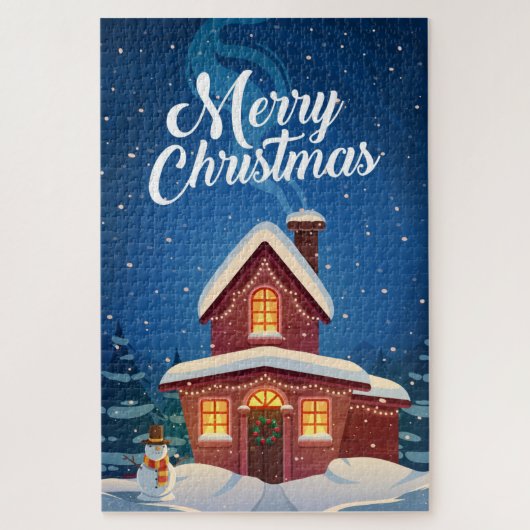 Kerstzaag Puzzle Legpuzzel (Verticaal)