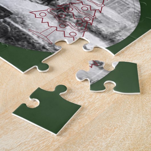 Kerstzaag Puzzle Legpuzzel (Zijkant)