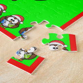 Kerstzaag Puzzle Legpuzzel (Zijkant)