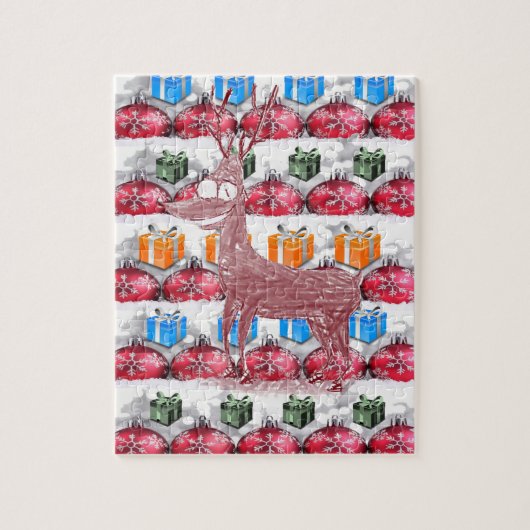 Kerstzaag Puzzle Legpuzzel (Verticaal)