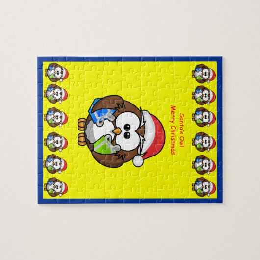 Kerstzaag Puzzle Legpuzzel (Horizontaal)