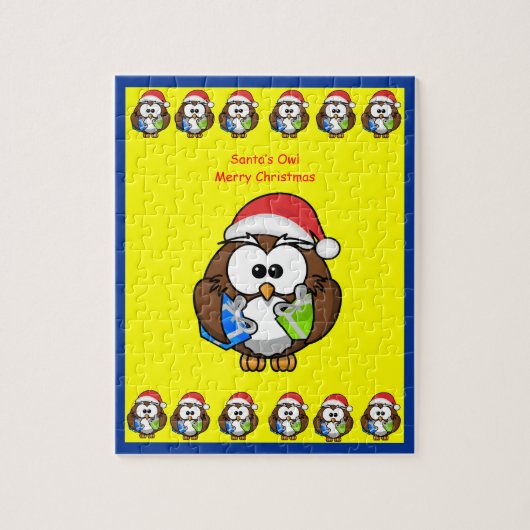 Kerstzaag Puzzle Legpuzzel (Verticaal)