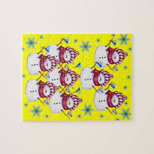 Kerstzaag Puzzle Legpuzzel (Horizontaal)