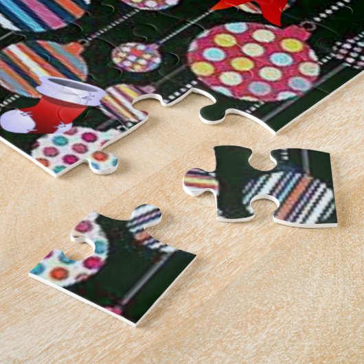 Kerstzaag Puzzle Legpuzzel (Zijkant)