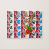 Kerstzaag Puzzle Legpuzzel (Horizontaal)