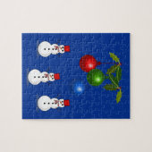 Kerstzaag Puzzle Legpuzzel (Horizontaal)