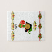 Kerstzaag Puzzle Legpuzzel (Horizontaal)