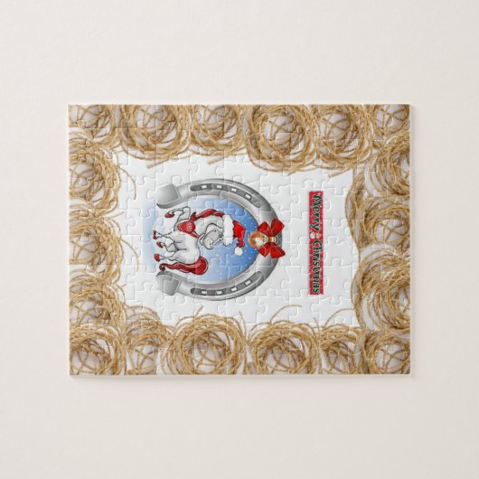 Kerstzaag Puzzle Legpuzzel (Horizontaal)