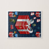 Kerstzaag Puzzle Legpuzzel (Horizontaal)