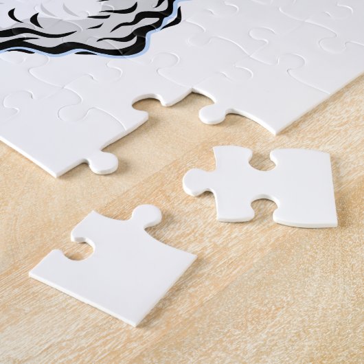 Kerstzaag Puzzle Legpuzzel (Zijkant)