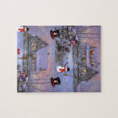 Kerstzaag Puzzle Legpuzzel (Horizontaal)