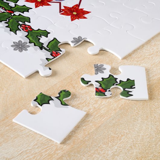 Kerstzaag Puzzle Legpuzzel (Zijkant)