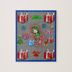 Kerstzaag Puzzle Legpuzzel