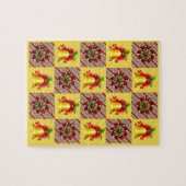 Kerstzaag Puzzle Legpuzzel (Horizontaal)