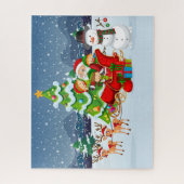 Kerstzaag Puzzle Legpuzzel (Verticaal)