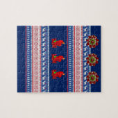 Kerstzaag Puzzle Legpuzzel (Horizontaal)