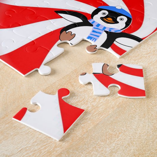 Kerstzaag Puzzle Legpuzzel (Zijkant)