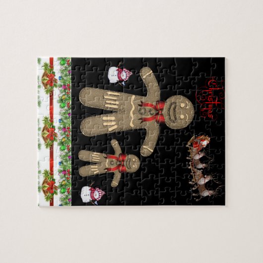 Kerstzaag Puzzle Legpuzzel (Horizontaal)