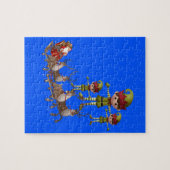 Kerstzaag Puzzle Legpuzzel (Horizontaal)