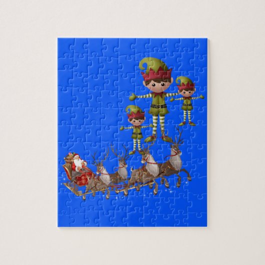 Kerstzaag Puzzle Legpuzzel (Verticaal)