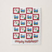 Kerstzaag Puzzle Legpuzzel (Verticaal)