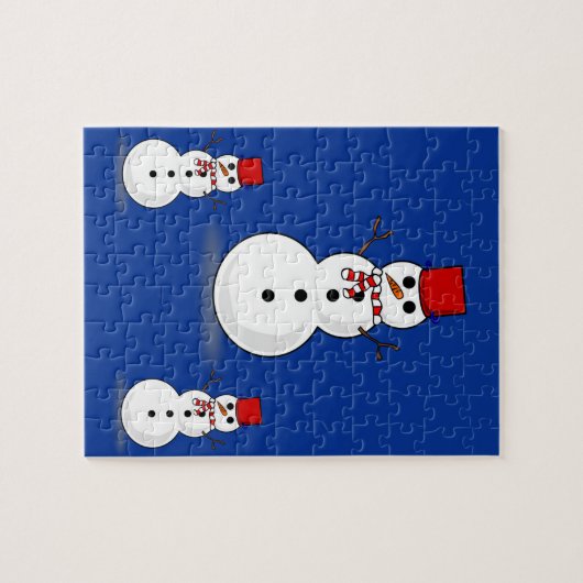 Kerstzaag Puzzle Legpuzzel (Horizontaal)