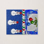 Kerstzaag Puzzle Legpuzzel (Horizontaal)